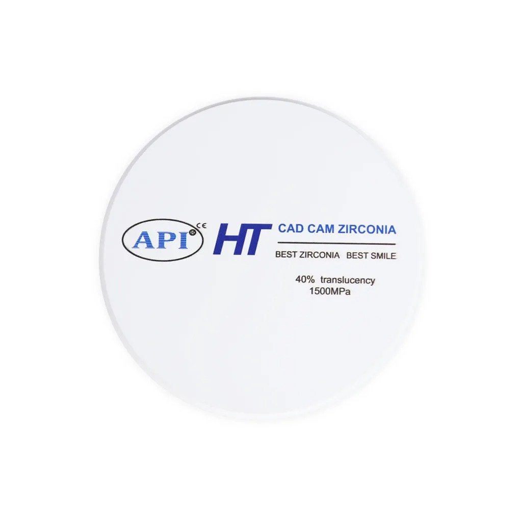 API Zirconia Dental Ceramics Blank White (HT Series)
